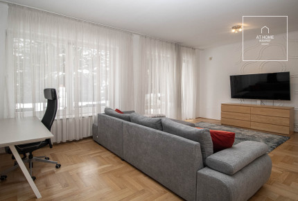 3-bedroom apartment with garden connection for rent in Budapest II. district