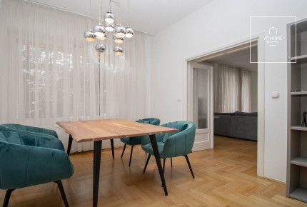 3-bedroom apartment with garden connection for rent in Budapest II. district