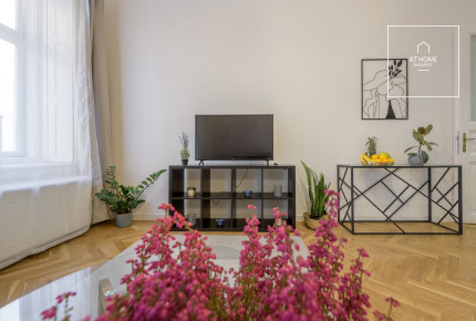 Newly built apartment with garden for rent in Budapest 6th district,  Külső-Terézváros