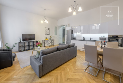 Newly built apartment with garden for rent in Budapest 6th district,  Külső-Terézváros