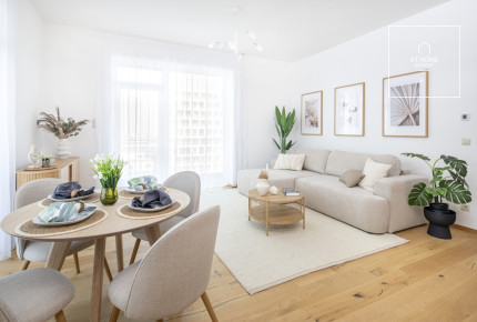 Brand-New 54 sqm Premium Apartment on the 12th Floor in District XI, Nádorkert