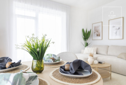 Brand-New 54 sqm Premium Apartment on the 12th Floor in District XI, Nádorkert