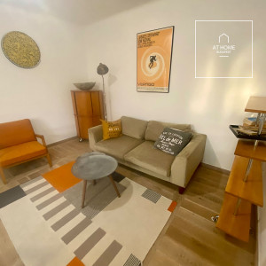 Charming 52 sqm Apartment with Terrace in District II, Rózsadomb