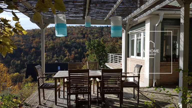 Refurbished sunny detached house for rent Budapest XII. district, Farkasvölgy