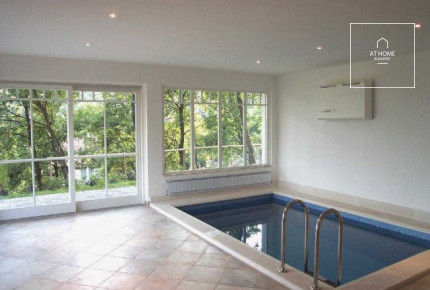 Refurbished sunny detached house for rent Budapest XII. district, Farkasvölgy