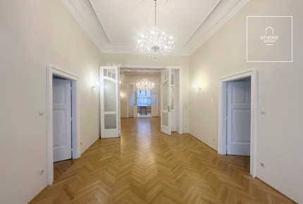 Three-bedroom apartment for rent in Budapest, District V, Lipótváros.