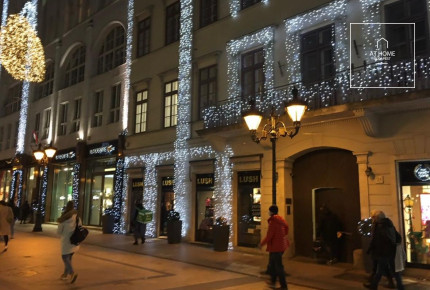 Modern 1-bedroom apartment for rent on Fashion street, V. district, Budapest