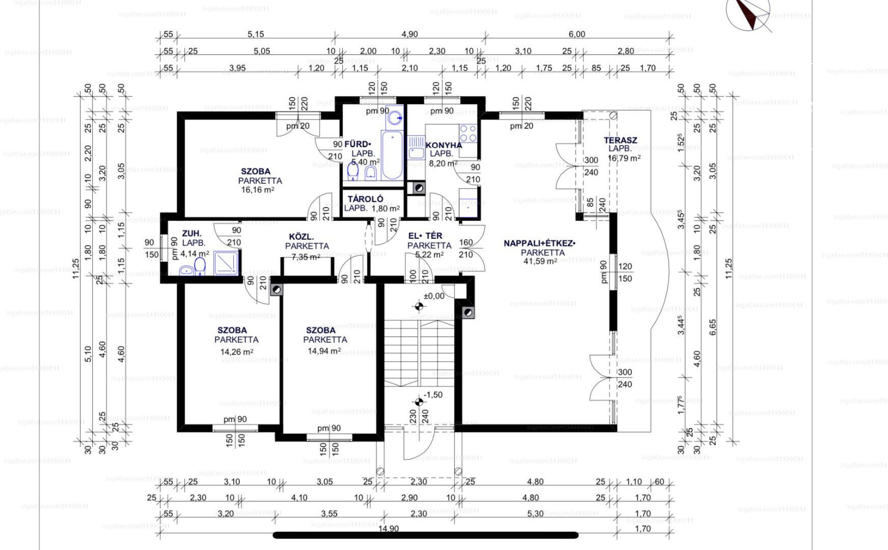 120 sqm, 4-room apartment in a green area, District XII, Kútvölgy