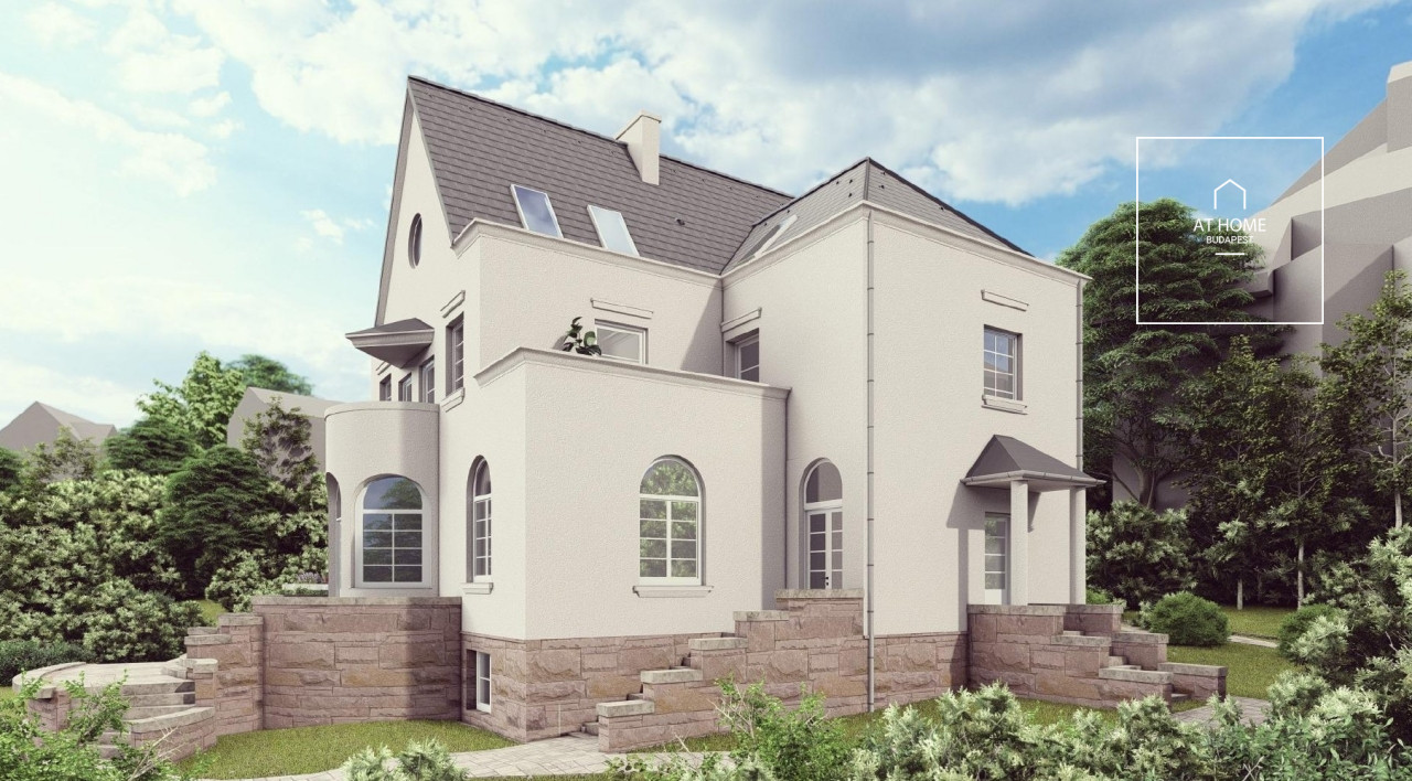 Panoramic listed building in the 2nd district, Rózsadomb