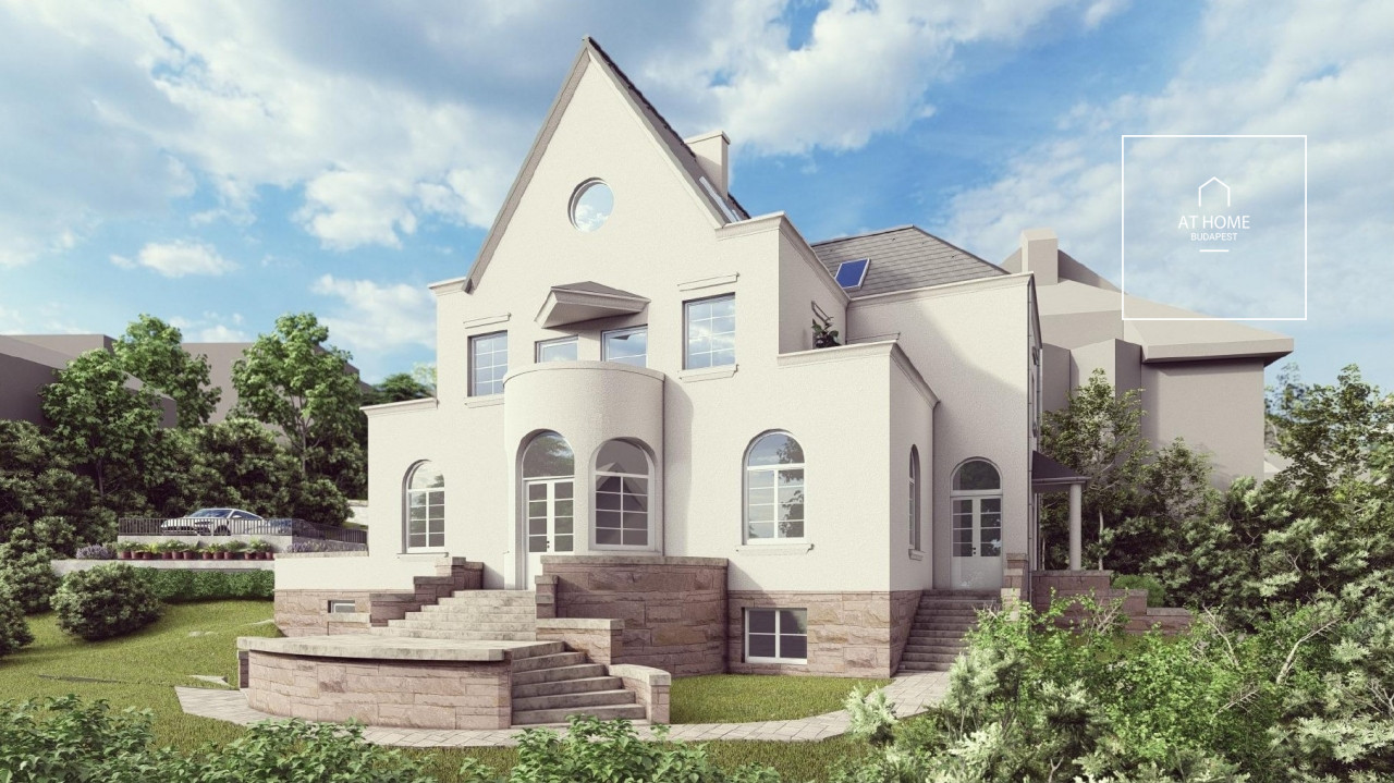 Panoramic listed building in the 2nd district, Rózsadomb