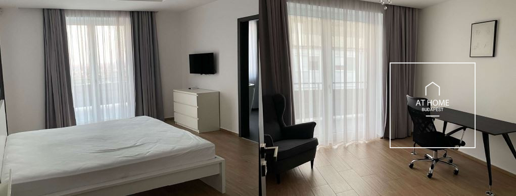 Panoramic apartment with terrace in Miskolc, Aulich Residential Park