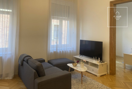 Renovated 2-bedroom apartment for rent in downtown Budapest, distict 6.