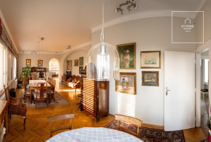 Panoramic 220 sqm Villa Apartment in District II, Rózsadomb