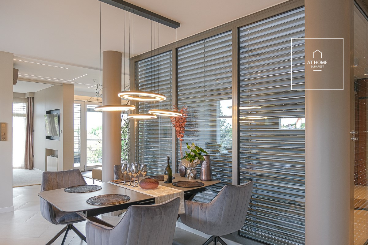 Apartment with panoramic view is for sale Budapest, 2nd district, Rézmál