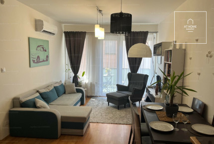 Newly built, two-bedroom apartment available for rent in the 8th district of Budapest, Corvin Quarter