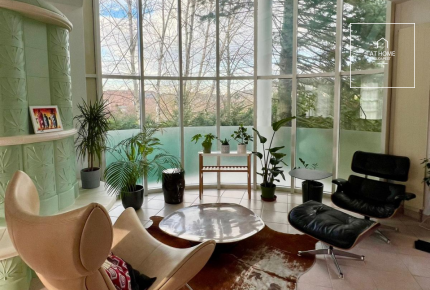 350 sqm, 4-story semi-detached house in District II, Széphalom