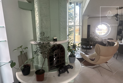 350 sqm, 4-story semi-detached house in District II, Széphalom