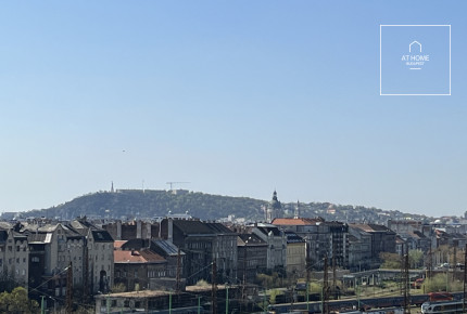 A newly built penthouse apartment for sale in Budapest, District XIII, Lőportárdűlő.