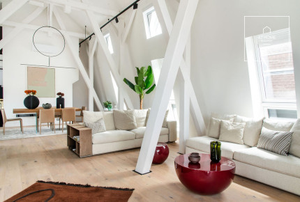 Luxury loft apartment for sale in the 5th district of Budapest, Lipótváros