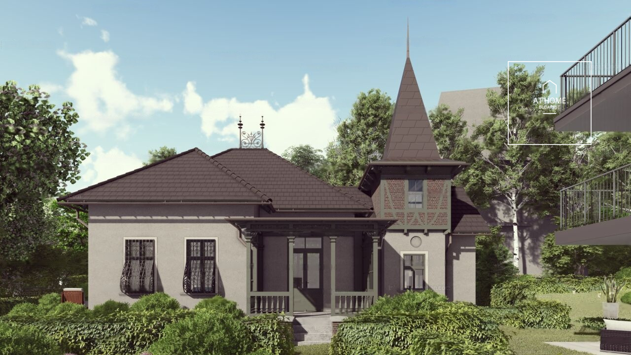 Renovated villa building in the 2nd district on Rózsadomb