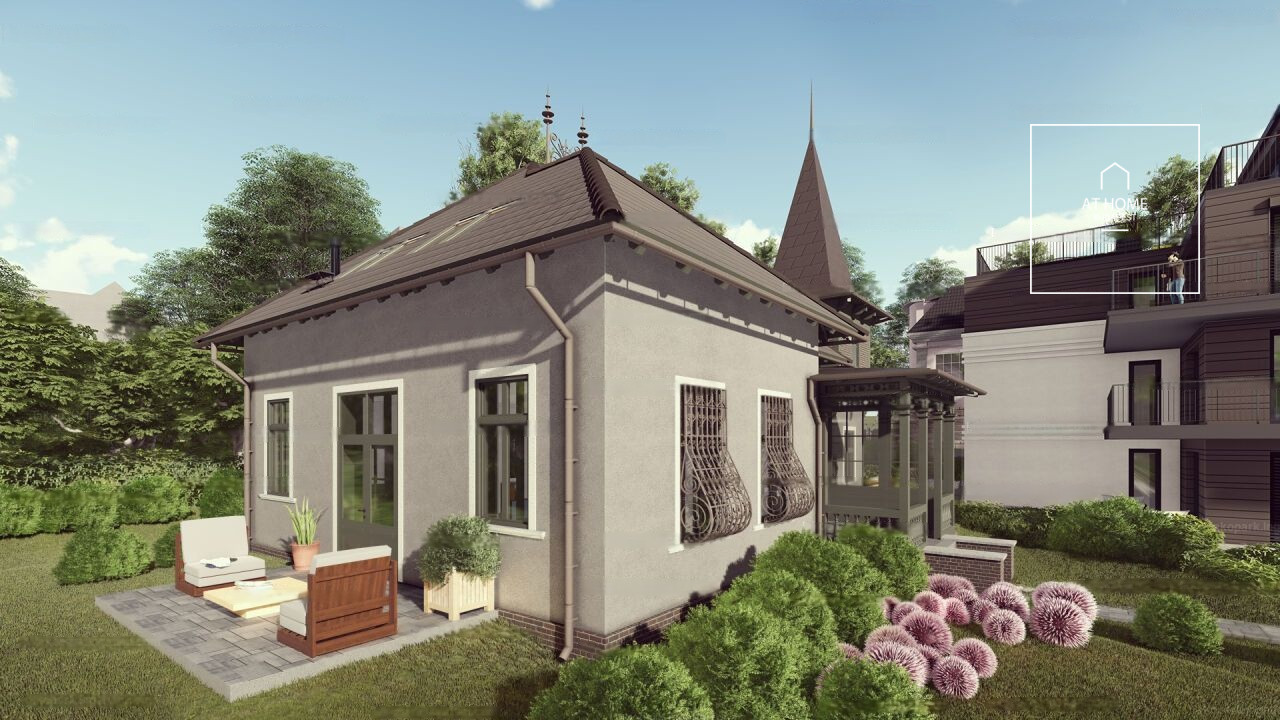 Renovated villa building in the 2nd district on Rózsadomb