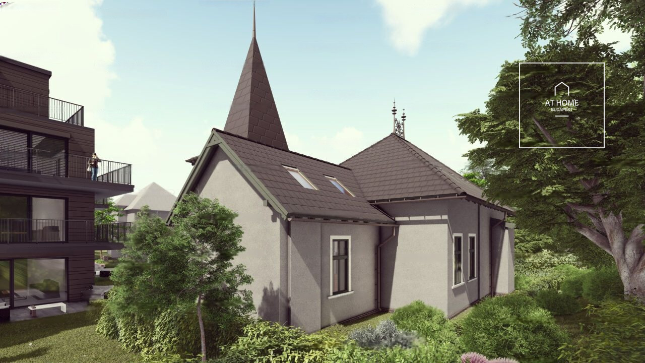 Renovated villa building in the 2nd district on Rózsadomb