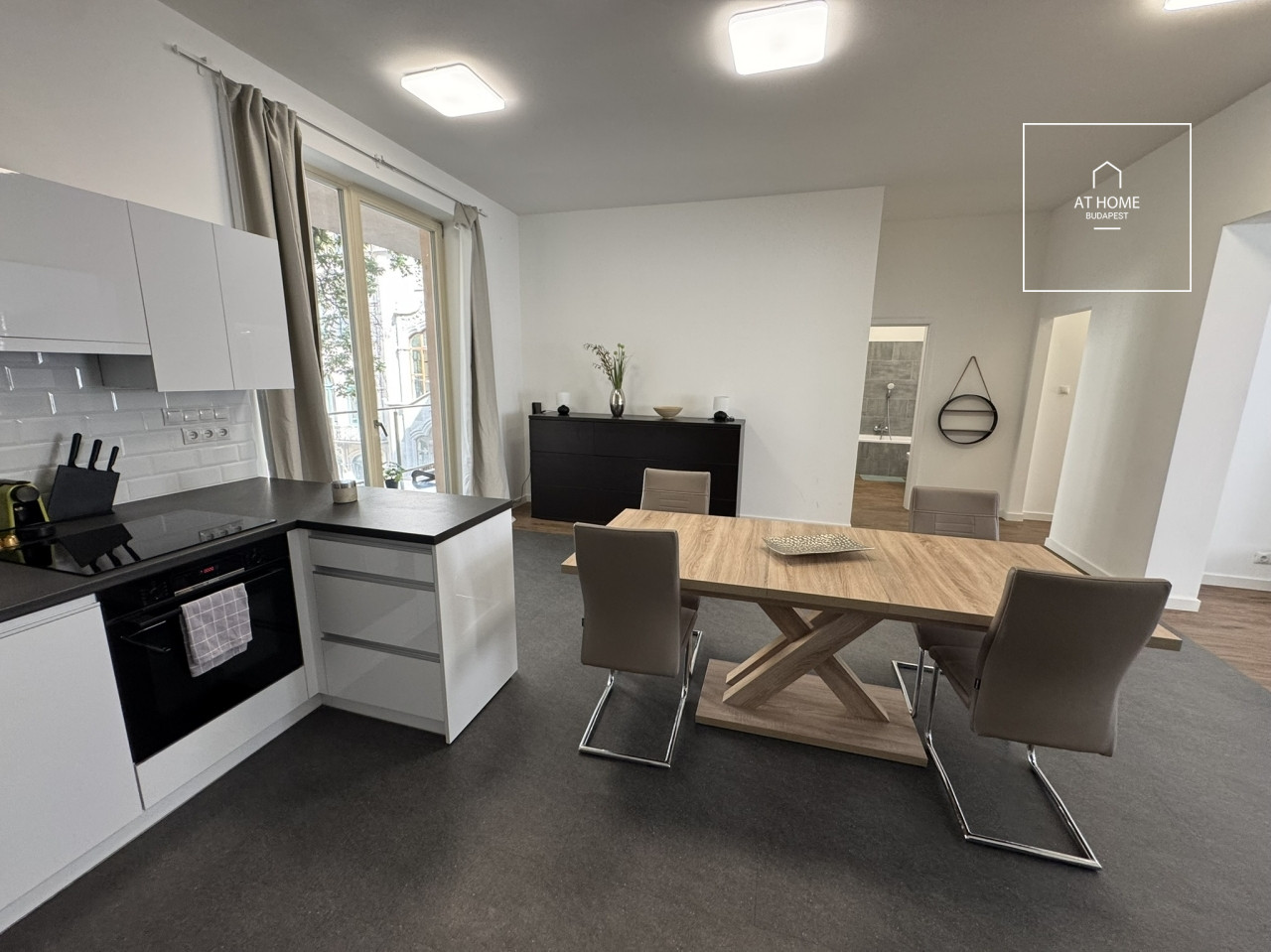 Newly built apartment for rent with terrace Budapest 6th district,  Diplomatic Quarter