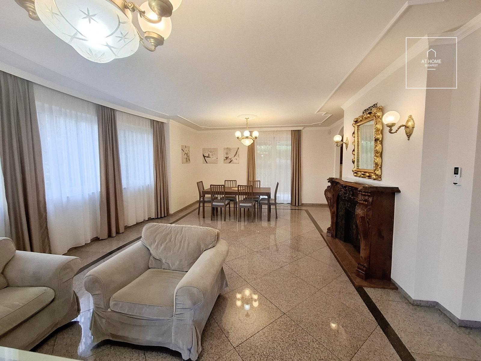 Exclusive Apartment with Garden and 2 Parking Spaces in District II