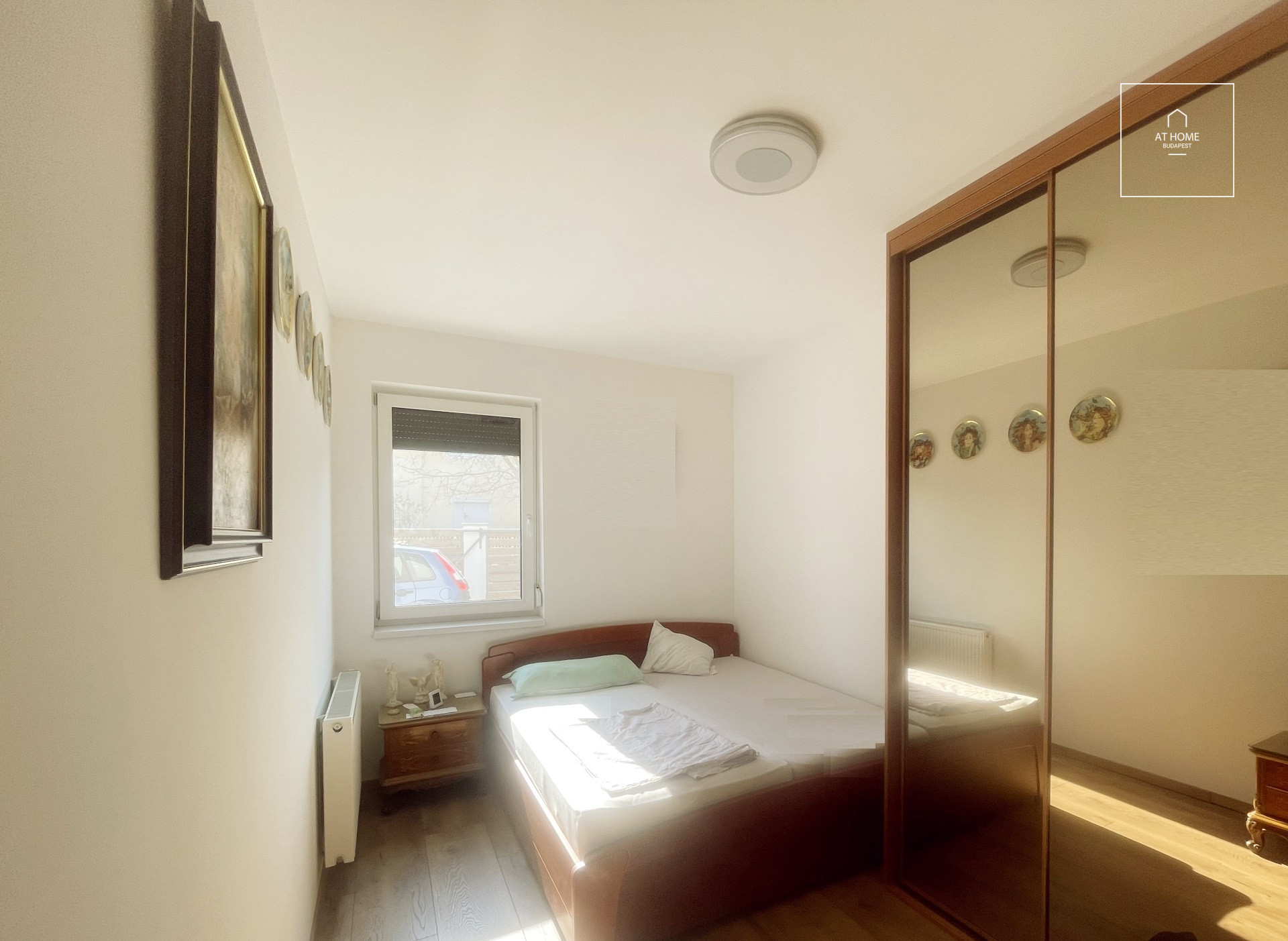 A two-generation apartment with a garden connection is for sale in Rákosszentmihály, Budapest