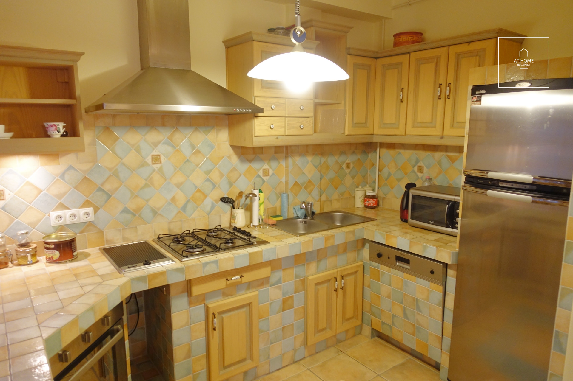 81 sqm, two-bedroom apartment is for rent in the 1st district, with a magnificent view of the Danube