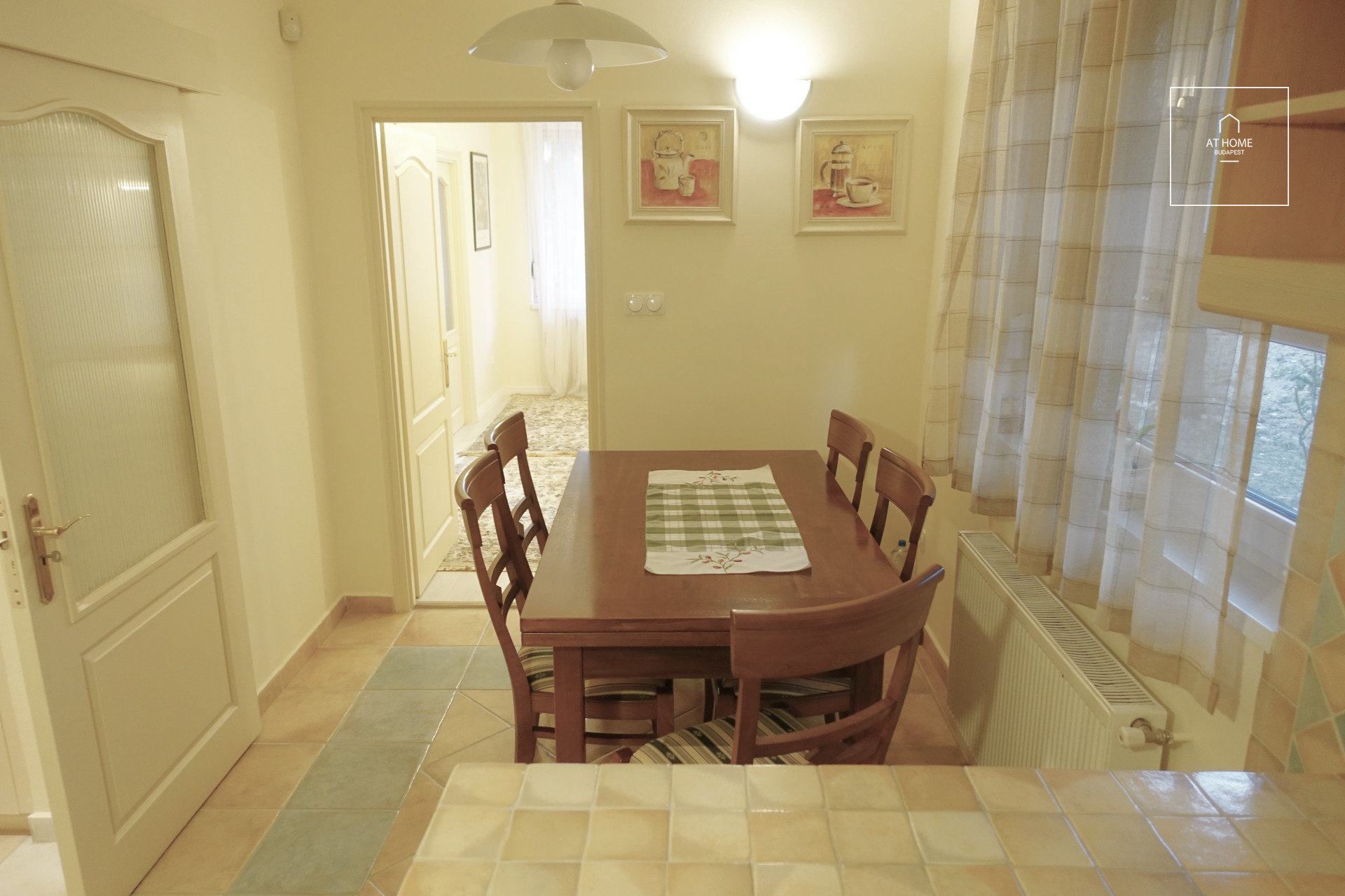 81 sqm, two-bedroom apartment is for rent in the 1st district, with a magnificent view of the Danube