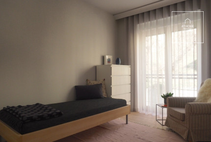 Renovated 3-bedroom apartment with terrace in District I, Krisztinaváros