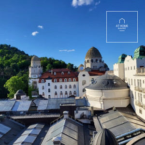 A romantic style,  attic apartment for sale in Budapest, 11th district, Gellért Hill