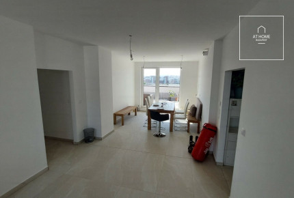 3-bedroom penthouse apartment with a Buda panorama in District XIII, Lőportárdűlő