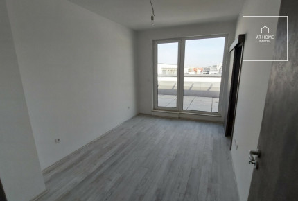 3-bedroom penthouse apartment with a Buda panorama in District XIII, Lőportárdűlő