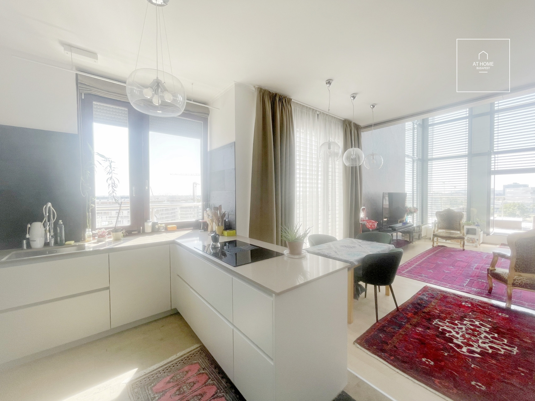 Luxury penthouse with beautiful panorama to the Danube, Budapest, XIII. district.