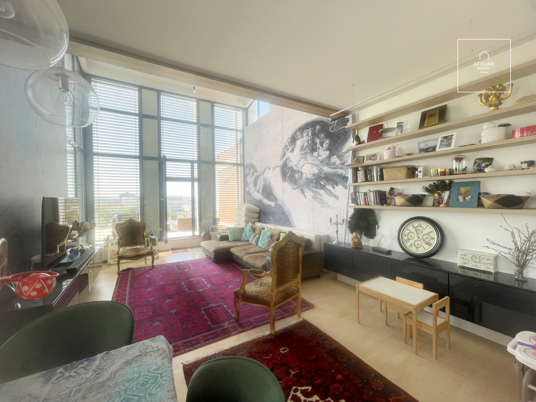 Két szintes luxus penthouse gyönyörű örök panorámával a Dunára, Budapest, XIII. kerület.