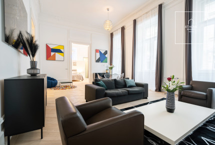 Renovated 2-Bedroom Elegant Apartment in District VII, Erzsébetváros