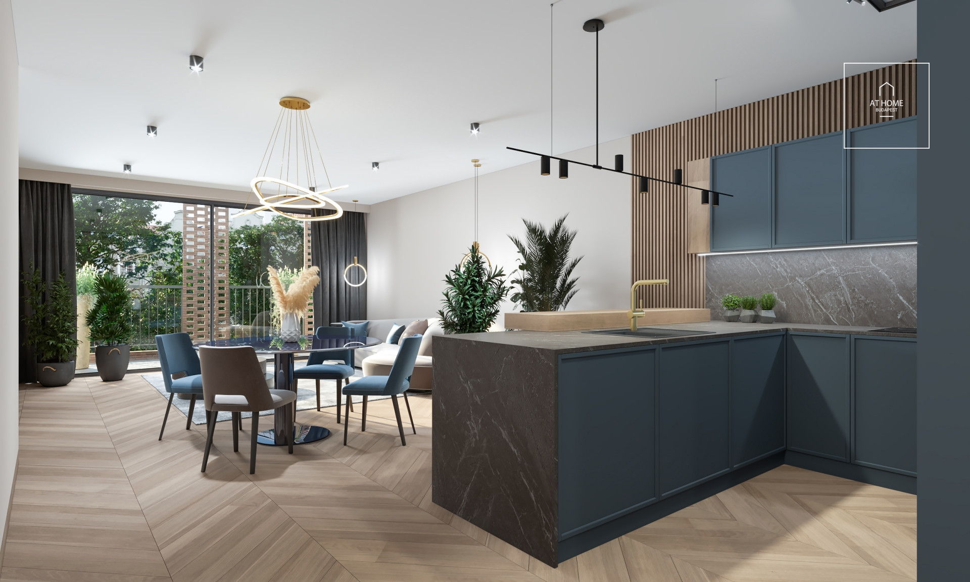 Luxury apartment with pool in Rózsadomb, Budapest