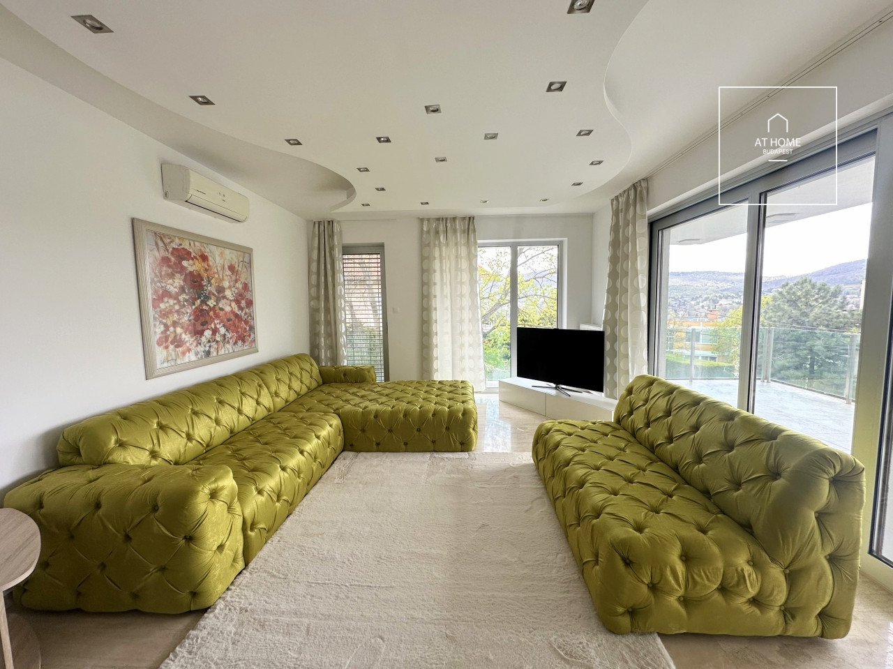 Sunny apartment for rent Budapest II. district, Rózsadomb