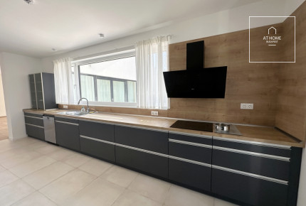 Minimalist-style 3-story family house in District III, Csúcshegy