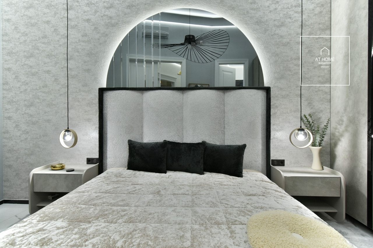 Renovated 3-Bedroom Apartment with Balcony in District V, Downtown