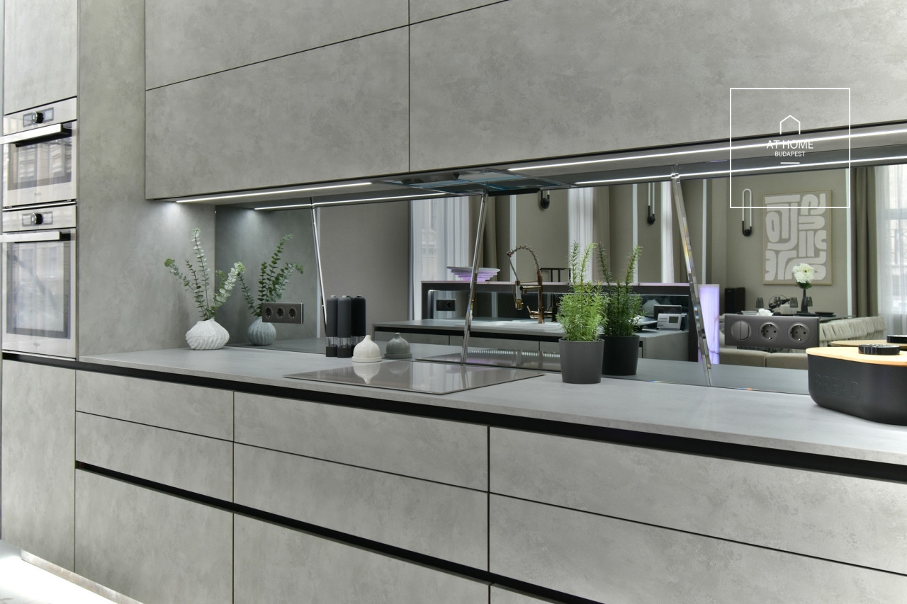 Renovated 3-Bedroom Apartment with Balcony in District V, Downtown