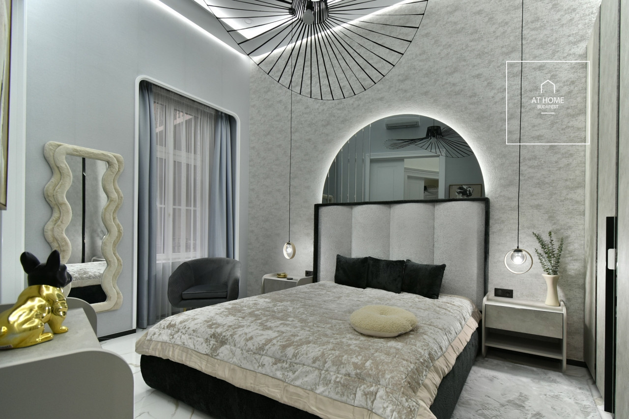 Renovated 3-Bedroom Apartment with Balcony in District V, Downtown