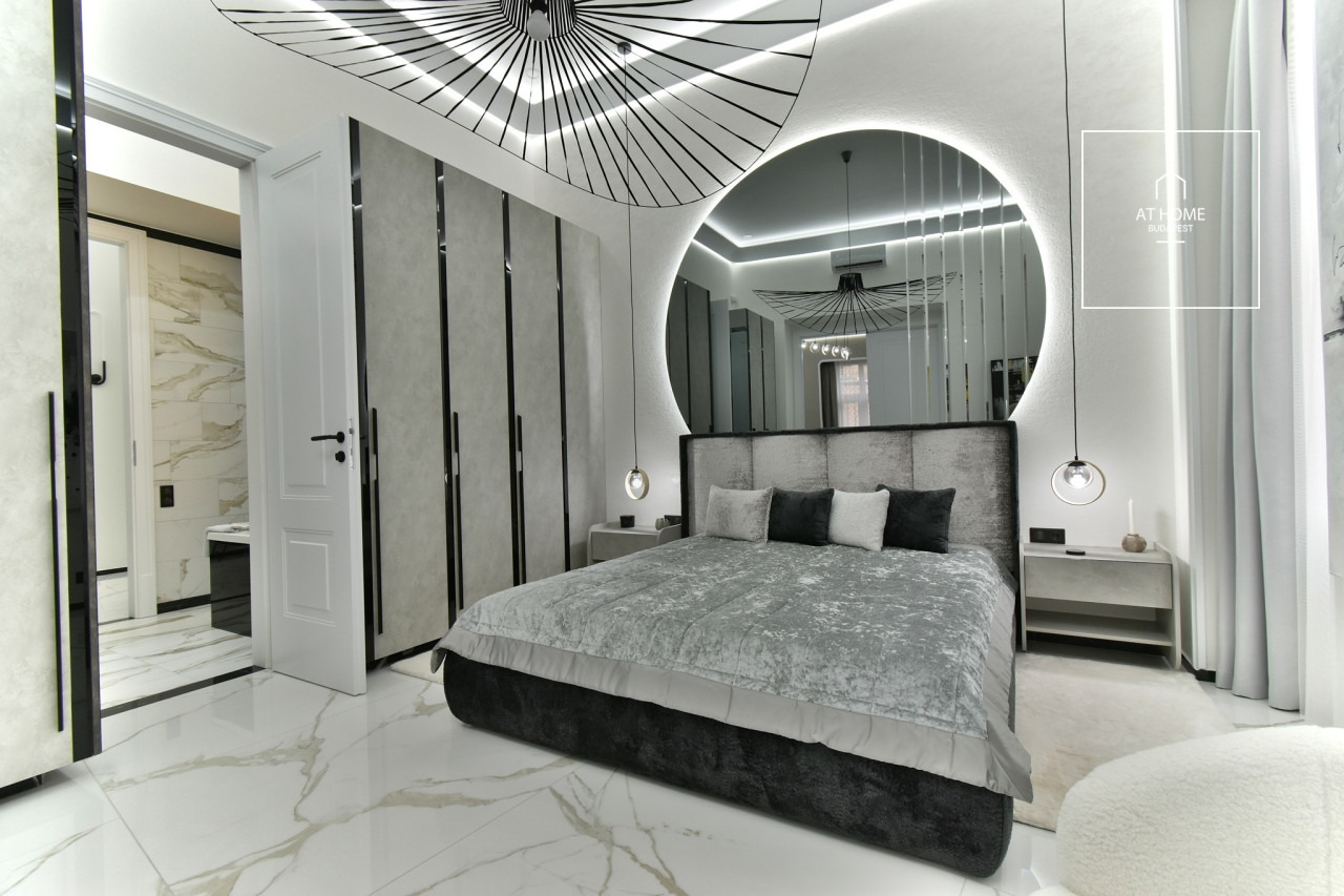 Renovated 3-Bedroom Apartment with Balcony in District V, Downtown