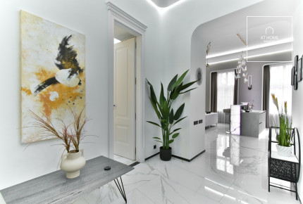 Renovated 3-Bedroom Apartment with Balcony in District V, Downtown