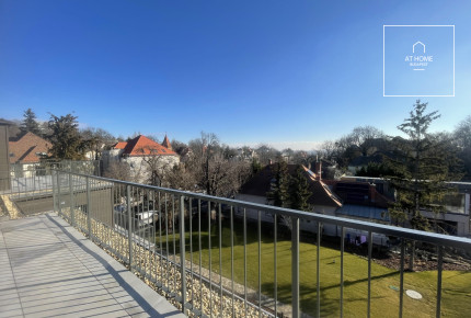 Newly-built penthouse apartment is for sale, Rózsadomb, 2nd district, Budapest