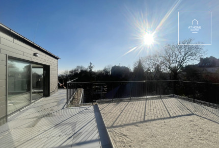Newly-built penthouse apartment is for sale, Rózsadomb, 2nd district, Budapest