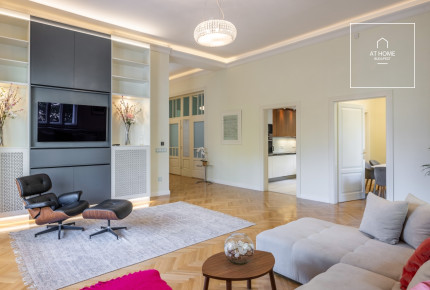 Stunning apartment in villa with garden and views for rent Budapest II. district, Rózsadomb
