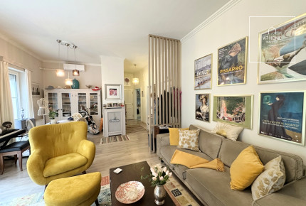 67 sqm 1-bedroom apartment with terrace and garden access in District I, Víziváros